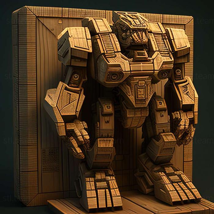 3D model MechWarrior 4 Vengeance game (STL)